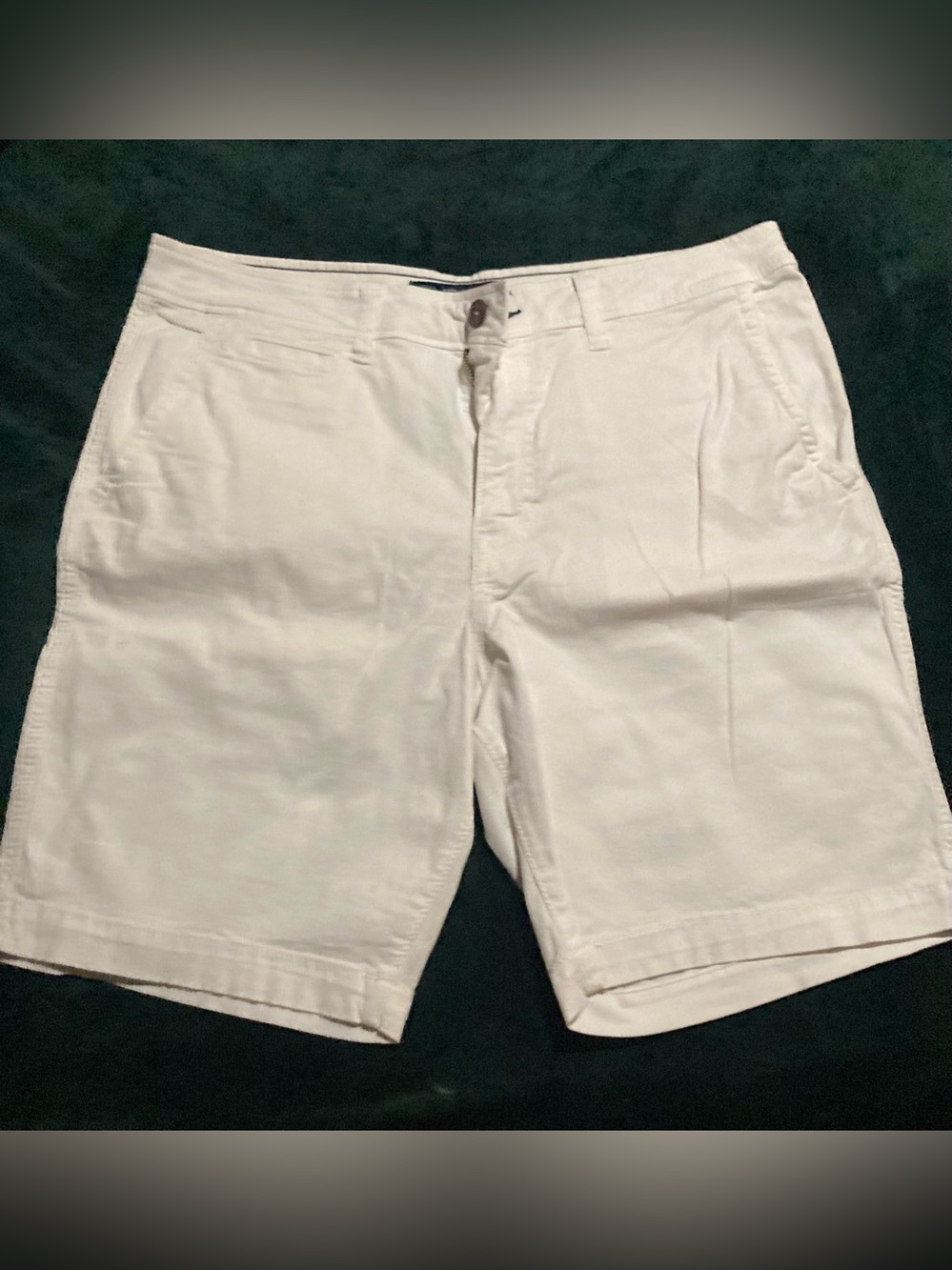 American Eagle Outfitters Active Flex Men's White Casual Chino Shorts Size 36